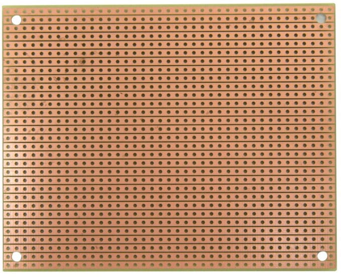 Universele Prototyping Printplaat voor Experimentele Elektronische Projecten 100x80mm