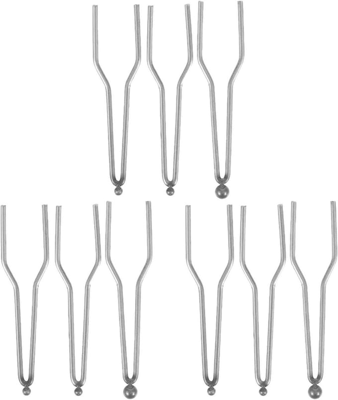 Pyrografie Tips - Houtbrander Accessoires - Houtbewerking Kunst - Verschillende Vormen - 9 Stuks - Metaal