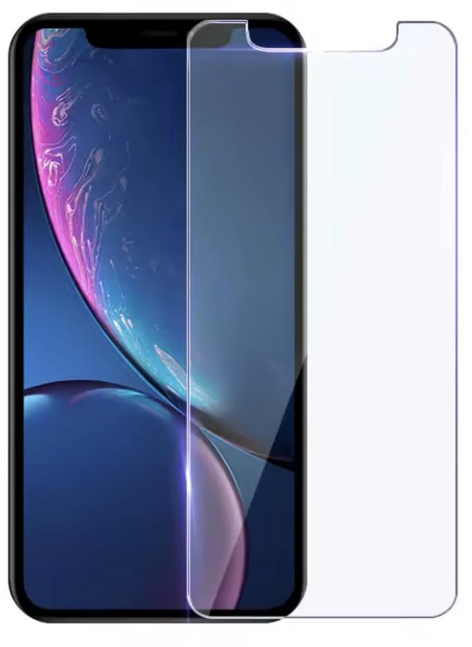 Finnacle - Beschermplaatje geschikt voor iPhone XR – Telefoonbescherming - Screen protectie - Screenprotector glas