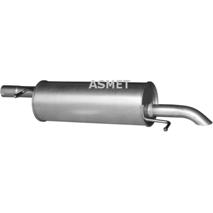 Geluiddemper achter ASMET 04.083