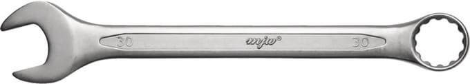 MJW Ringsleutel 30 mm - Duurzaam CrV-staal, DIN 3113