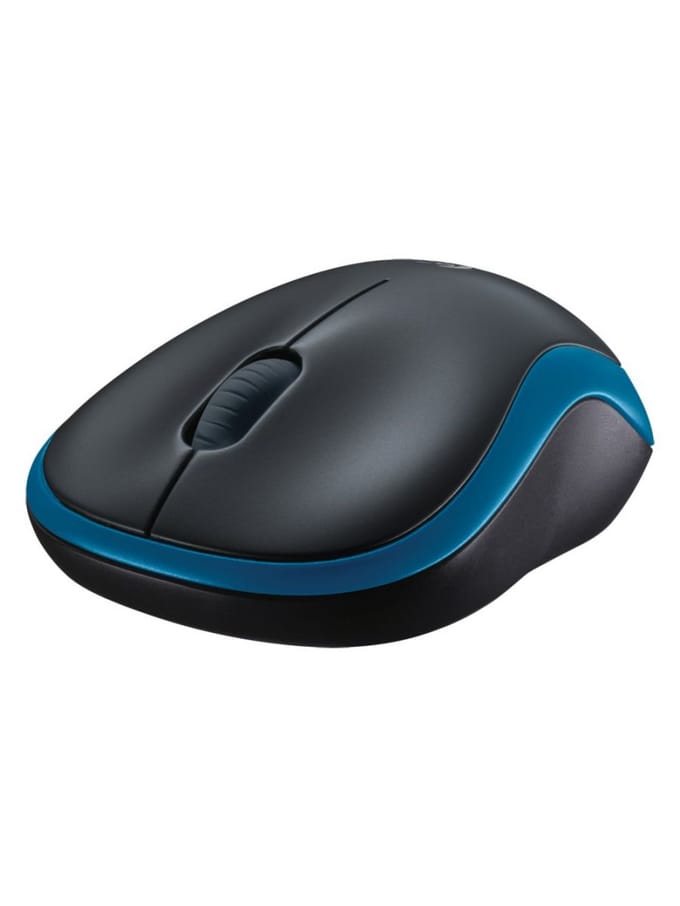 Logitech M185 Muis Radiografisch Optisch Blauw 3 Toetsen 1000 dpi
