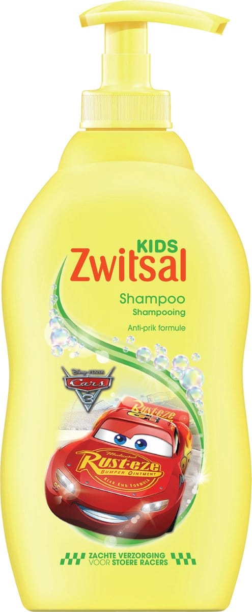 Zwitsal Shampoo Boys Cars 400ml 6x