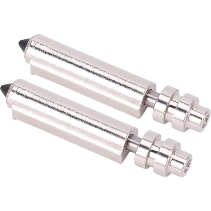 2 Stuks 0,4 mm Hotend Mondstuk Vervanging voor Anycubic Kobra X 3D-printer Gehard Staal Snel Verwisselbaar Mondstuk white