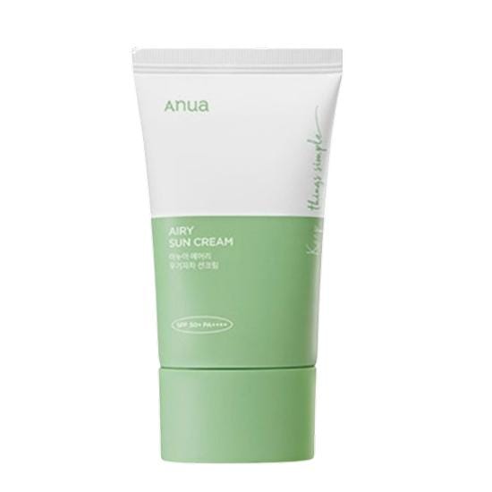 ANUA Airy Sun Cream SPF50+ PA++++ 50ml 50ml white