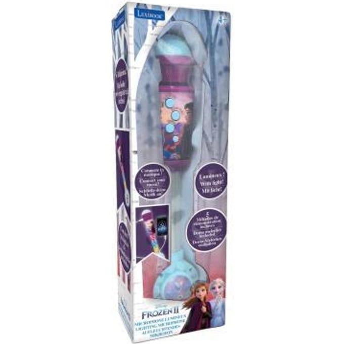 Frozen Trendy Verlichtingsmicrofoon met luidspreker (aux-in), melodieën en geluidseffecten