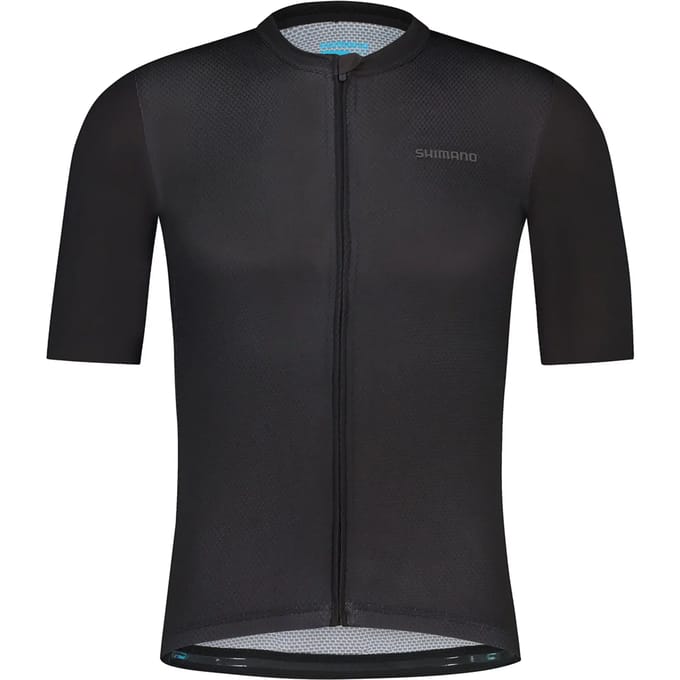 Shimano Aria Korte Mouw Wielertrui Grijs L Man