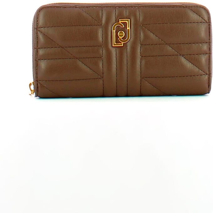 Liu Jo Liu Jo Better Gequilted Portemonnee Chocolade