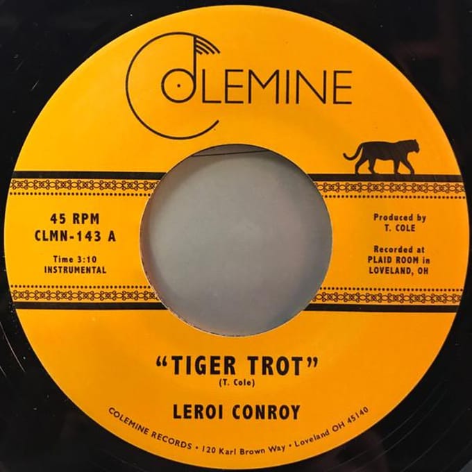 Leroi Conroy - Tiger Trot (7" Single) (Limited Edition) (Coloured Vinyl)