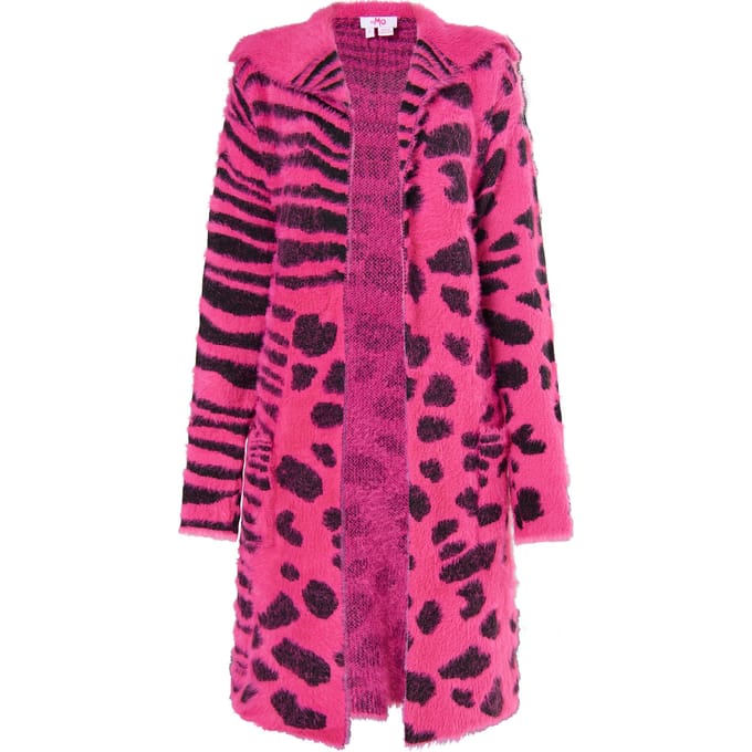 Mymo Gebreid vest Dames roze