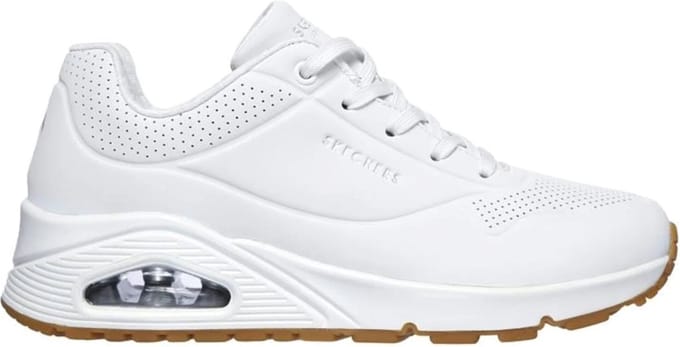 Skechers Uno - Stand On Air - Dames Sneakers - Wit
