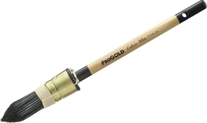 ProGold Exclusive White Punt Kwast - Serie 7710 Maat 12