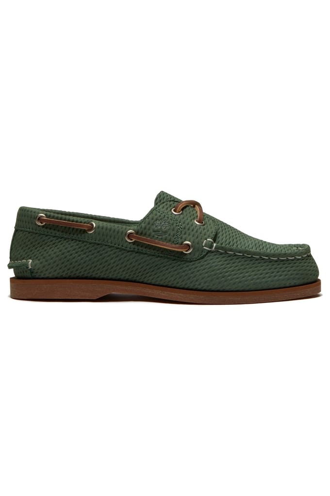Timberland Boat Shoe Medium Green Größe: 37.5 | Loafer Outlet | Damen | Grün