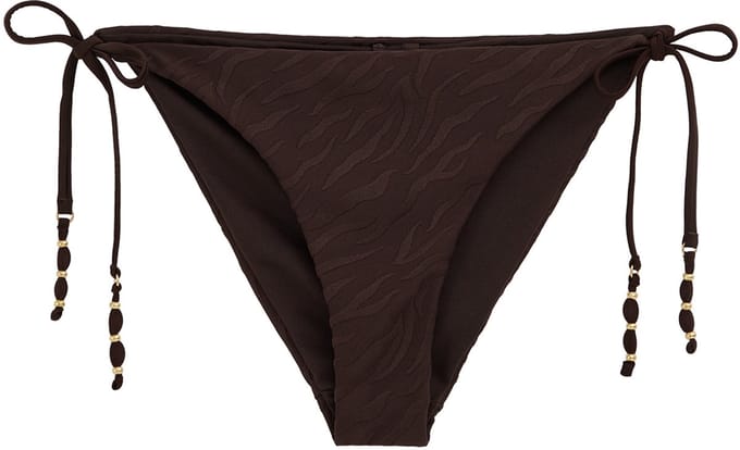 WE Fashion Dames bikinibroekje met structuur