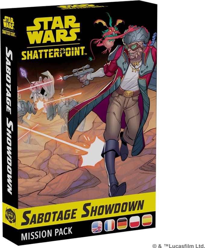 Star Wars Shatterpoint Sabotage Showdown - Bordspel