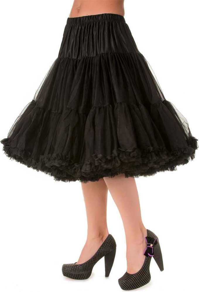 Banned - Lifeforms Petticoat - 26 inch - XS/S - Zwart