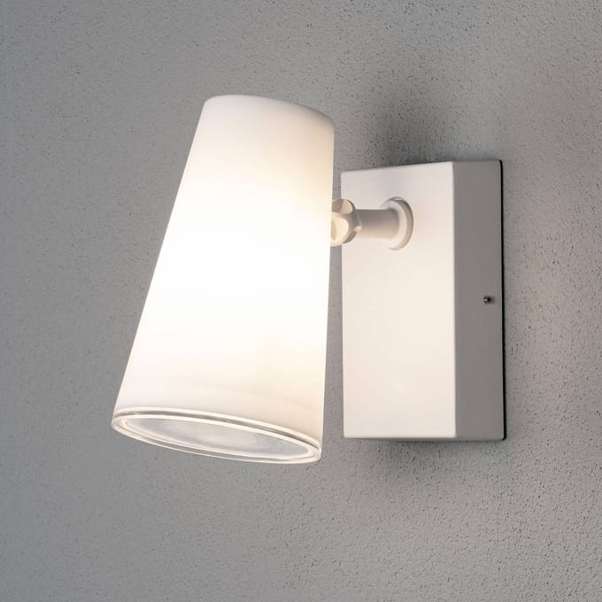 Konstsmide Fano 7872-250 Buitenlamp (wand) LED E27 25 W Wit
