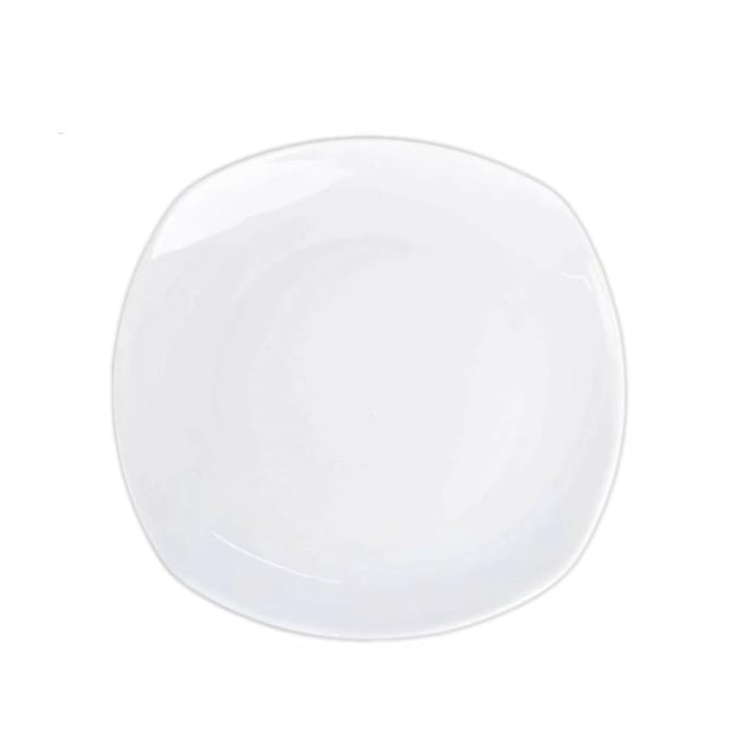 Wilmax Wit Porseleinen Dinerbord 24,5x24,5 cm - Stijlvol & Duurzaam