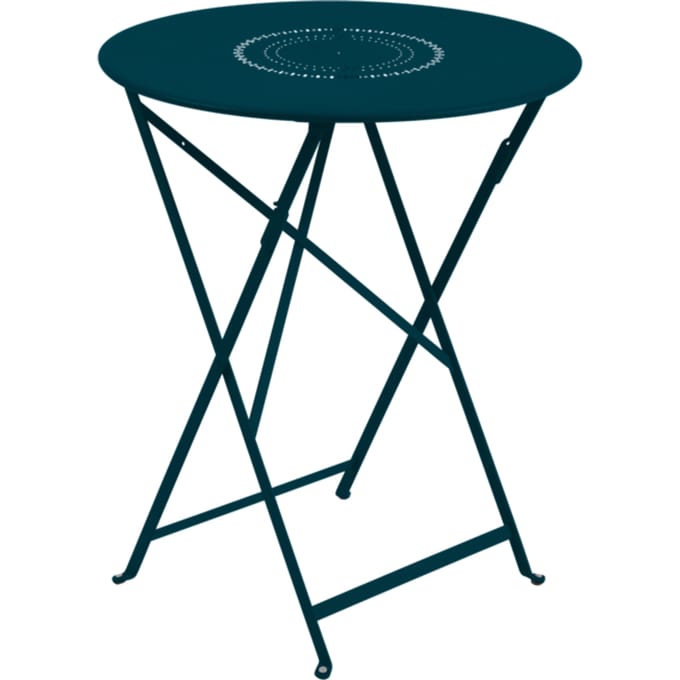 Fermob FLOREAL tafel - 21 acapulcoblauw - Ø 60 cm