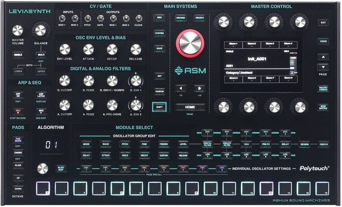 ASM Leviasynth Desktop - synthesizer