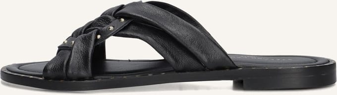 STEFANO LAURAN 24003 Slippers - Dames - Zwart - Maat 37
