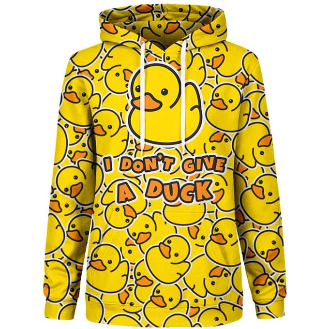 "I Don't Give a Duck" Hoodie