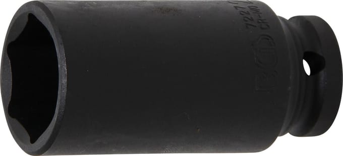BGS Kracht dopsleuteldop zeskant, diep 1/2 27 mm