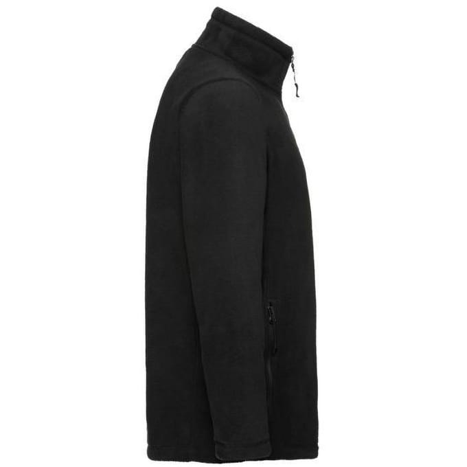 Russell Heren Full Zip Outdoor Fleece Jacket (Zwart)