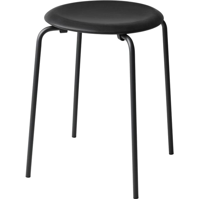 Fritz Hansen - Dot Kruk - zwart leder