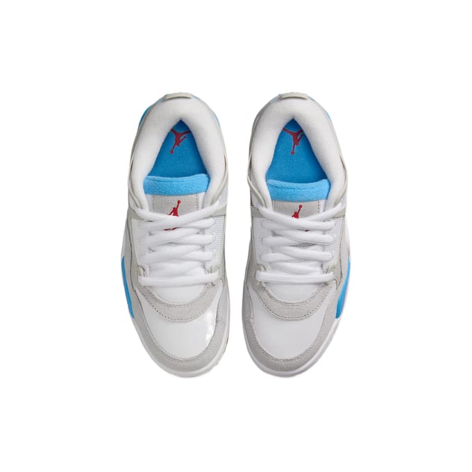 Jordan 4 RM Wit Legendarisch Blauw (GS) 37.5 gray