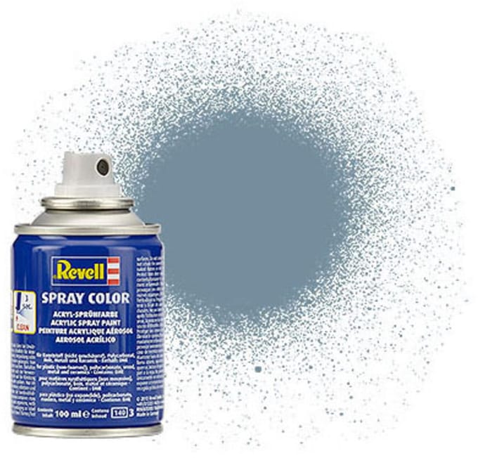 Revell Hobbyverf Acrylverf - #57 Grey - Matt - Acryl Spray - Verf spuitbus - 100 ml