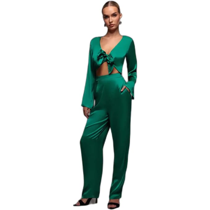 Dames jumpsuit Goddiva Cut Out