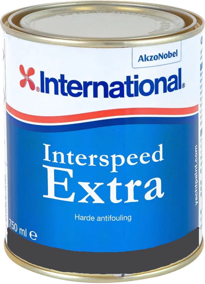 International Interspeed Extra  Zwart 0.75 ltr