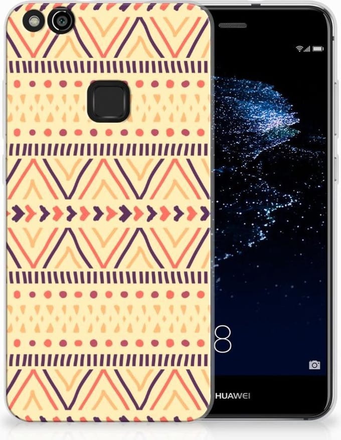 Huawei P10 Lite TPU bumper Aztec Yellow