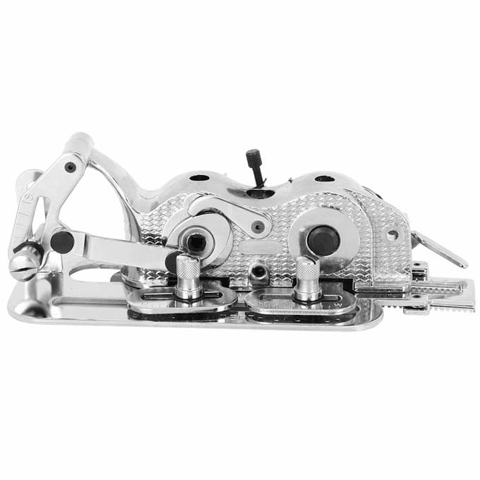 Naaimachine Knoopsgatapparaat Industriële Naaimachine Lock Gat Sleutelgat gray