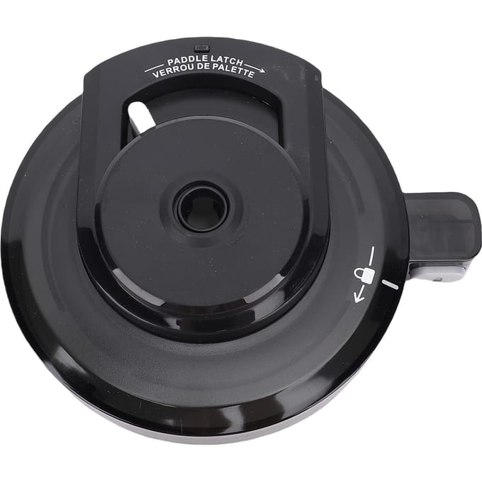 Couvercle de bol extérieur pour machine à glace NC301, couvercle de bol extérieur réutilisable black