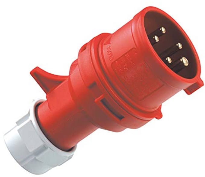 CEE Faseomzetter 400V 16A 5-polig Waterdicht IP44