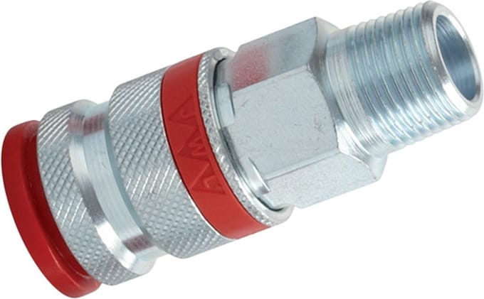 JWL luchtkoppeling ORION 522 serie met 1/4” uitwendige schroefdraad