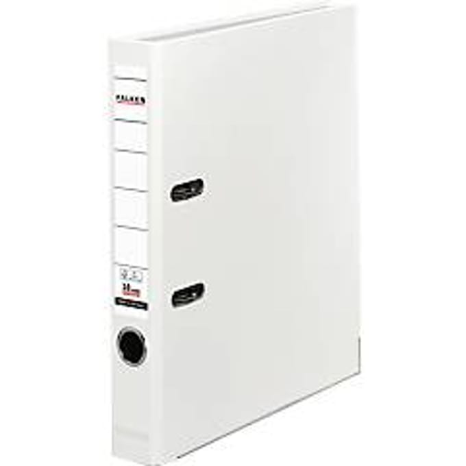 Falken PP color ordner, 50 mm, wit, 25 st.