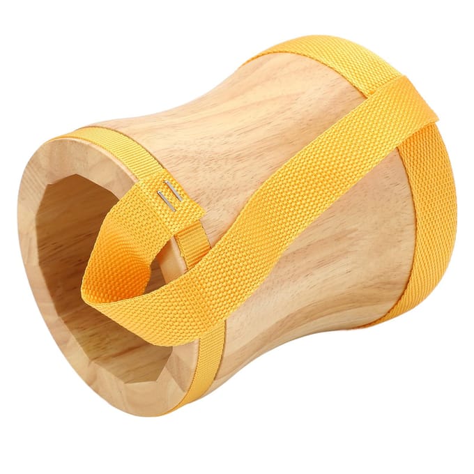 Handdrumstel Hout Schapenvacht Top Professioneel Percussie-instrument Drum met Stok Geel blauw
