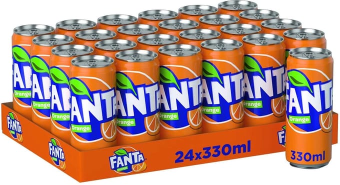 Fanta Orange - sleekcan - 24x33 cl - NL-EU