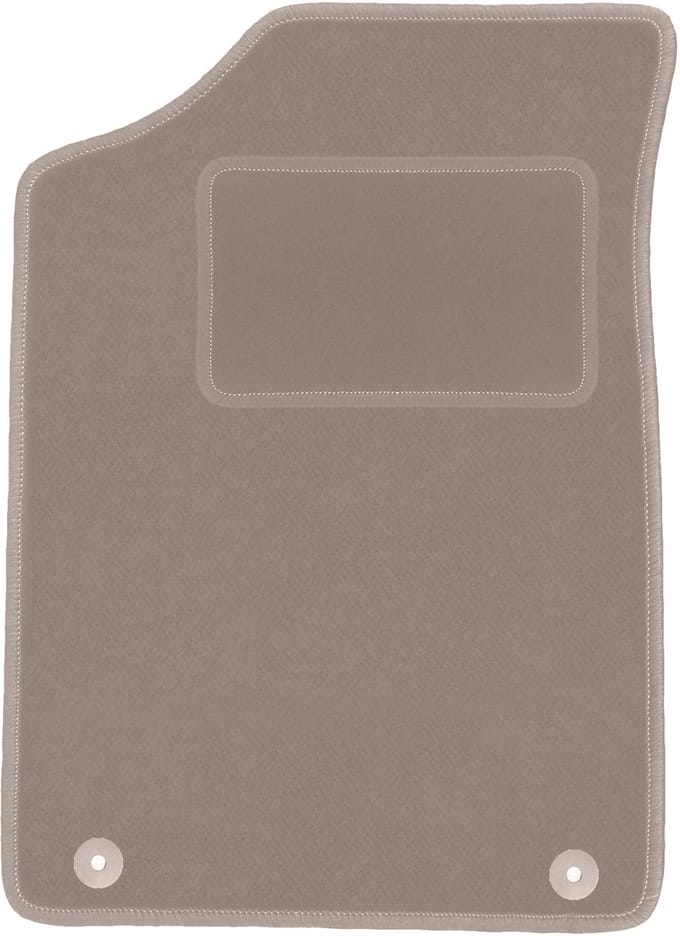 Beige bestuurdersmat voor: Peugeot 106 hatchback (1991-2003)