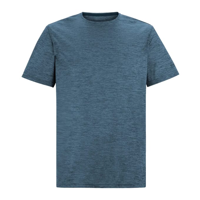 Heren Fingal Edition T-shirt met korte mouwen en gemêleerd patroon