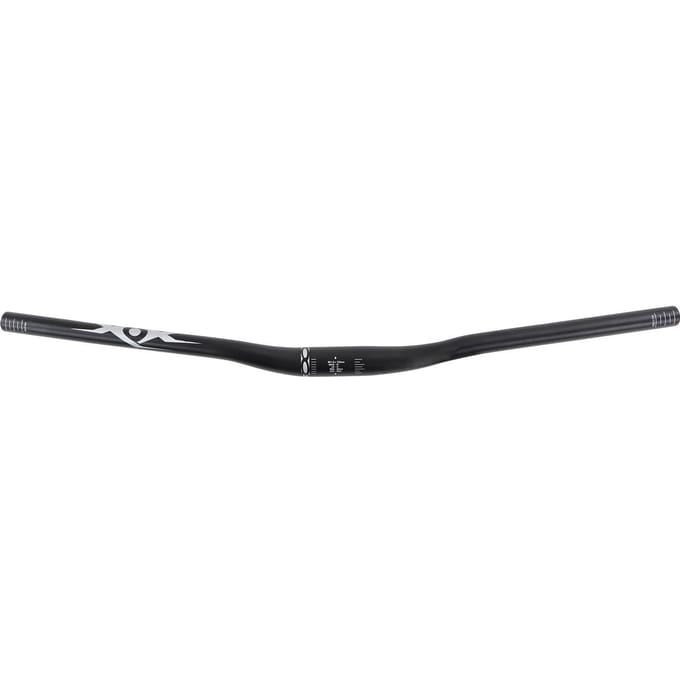 Verstelbaar mountainbikestuur (720 mm) van aluminiumlegering, zwart, voor mountainbikes. black