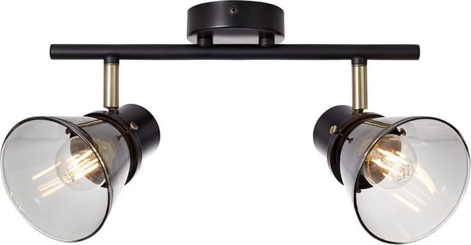 Brilliant RONALD - Plafondlamp - Messing;Zwart