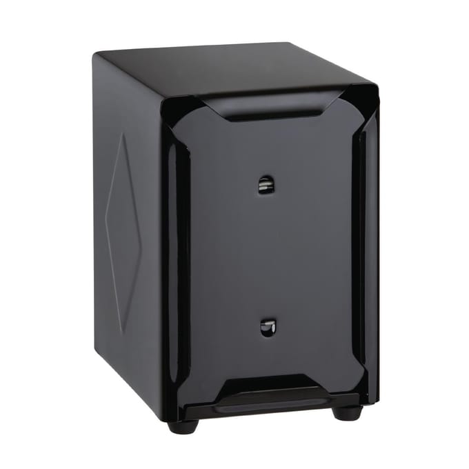 Olympia RVS servettendispenser | zwart