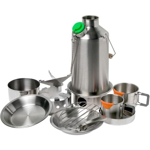 Kelly Kettle Ultimate Base Camp Kit - 1.6L - RVS - inclusief kookset