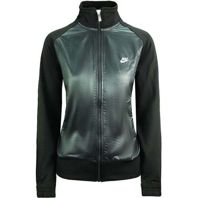 Nike Logo Dames Zwart Track Jacket