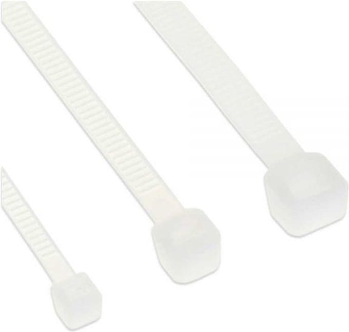 InLine Tie-wraps - 300 x 3,6mm - 100 stuks - Wit