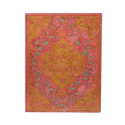 Paperblanks cahier, rose chronicles, softcover flexi, formaat ultra 17 x 22,5 cm,
